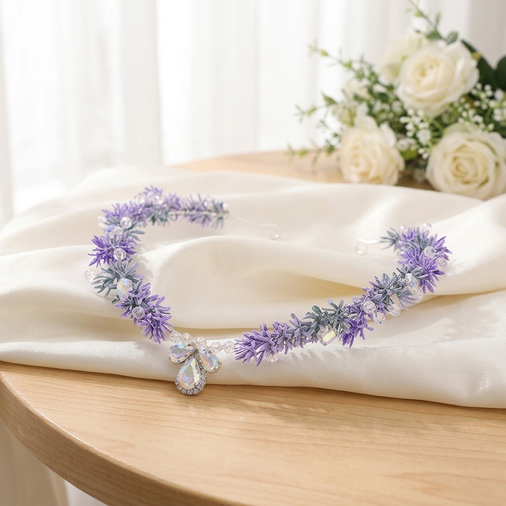 Bridal Hairband Triangular Cry - Event Party ulasan dan harga
