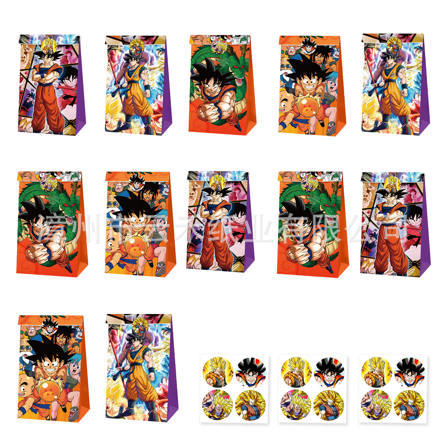 12/24pcs Set Dragon Ball Son G - Party Favor Bag ulasan dan harga
