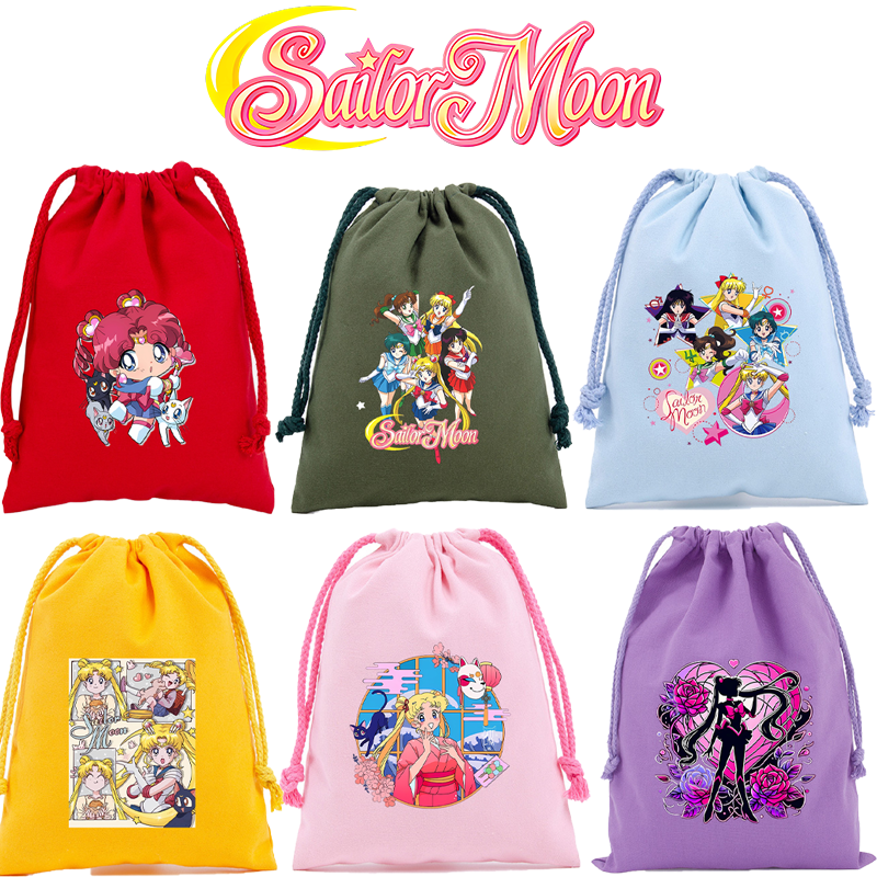 Sailor Moon Small Drawstring P - Party Favor Bag ulasan dan harga