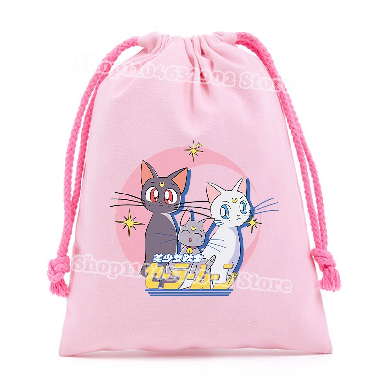Sailor Moon Small Drawstring P - Party Favor Bag ulasan dan harga