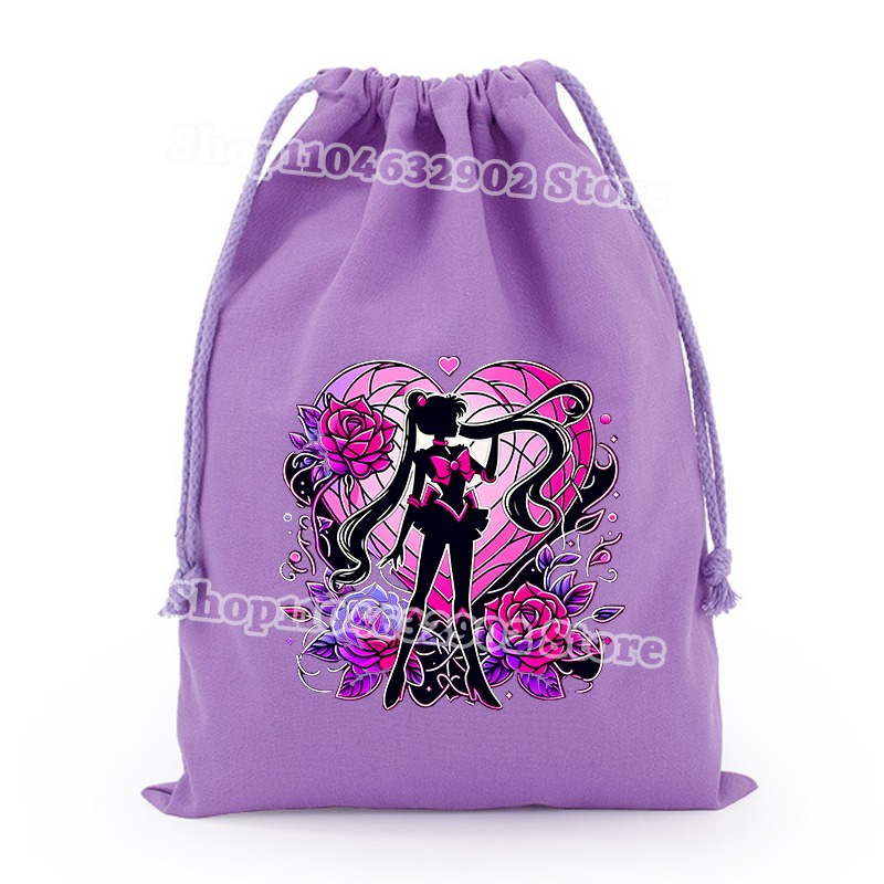 Sailor Moon Small Drawstring P - Party Favor Bag ulasan dan harga