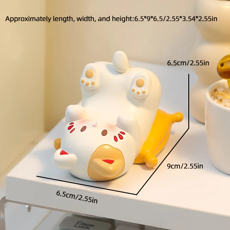 Cute Cartoon Cat Desktop Ornam - Event Support ulasan dan harga