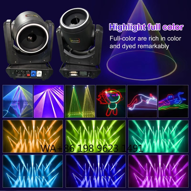 10W RGB High Brightness Moving - Event Party Dj ulasan dan harga