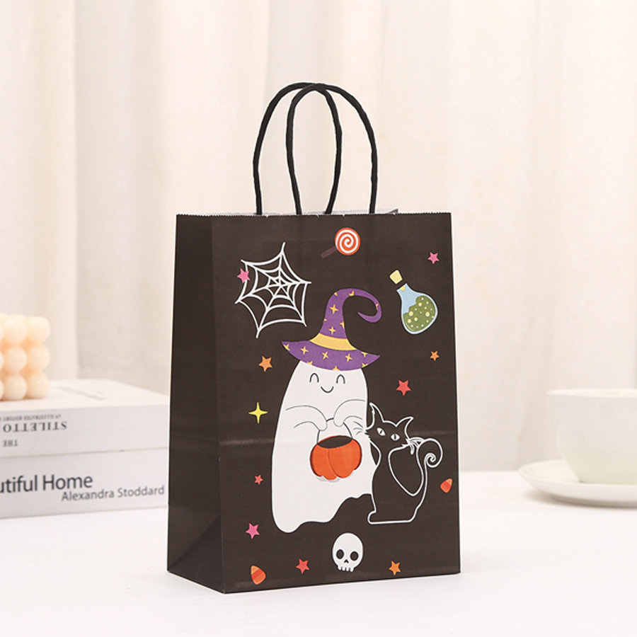 12/24 pcs halloween gift bags, - Party Favor Bag ulasan dan harga