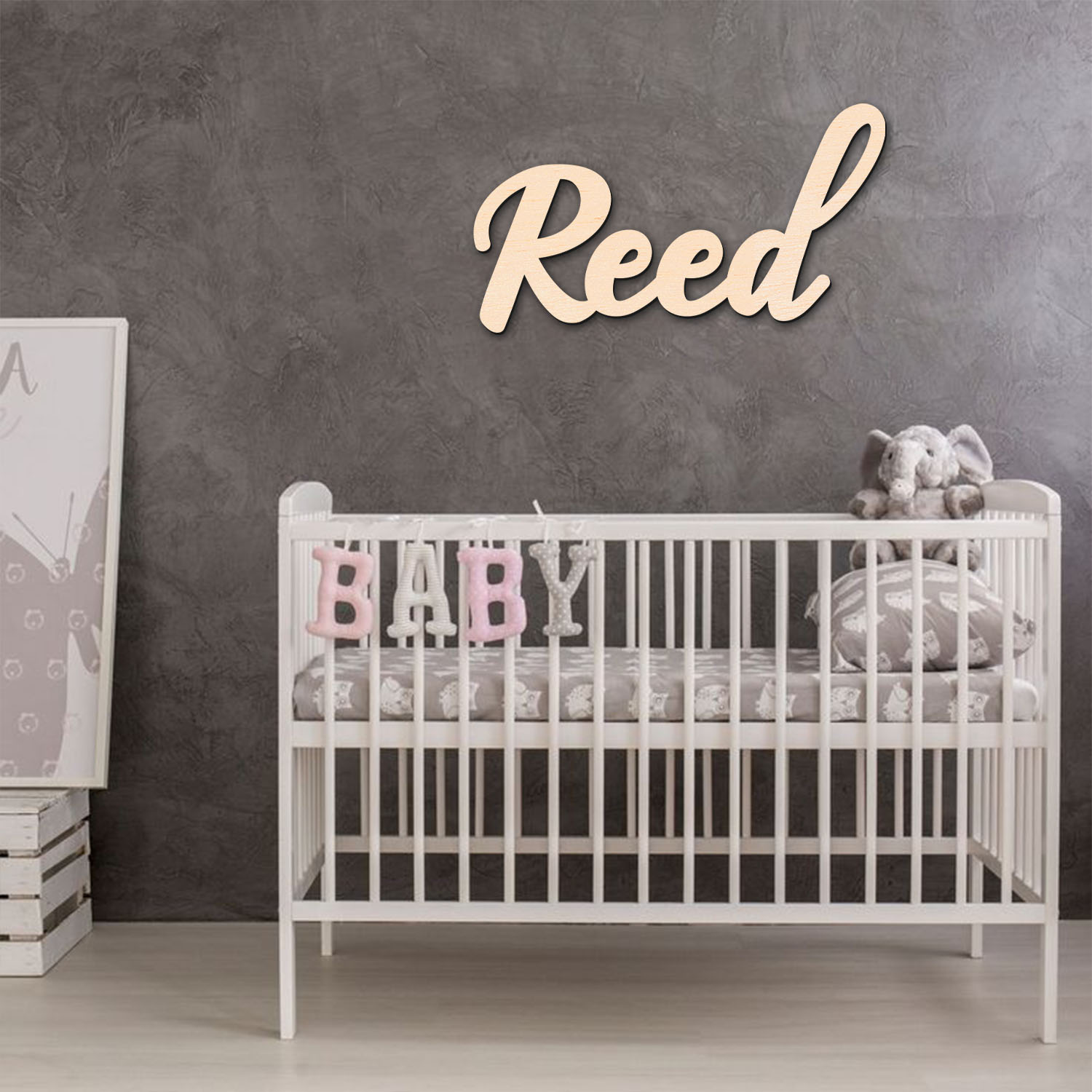 1pc Personalized Wooden Name S - Eve Party ulasan dan harga