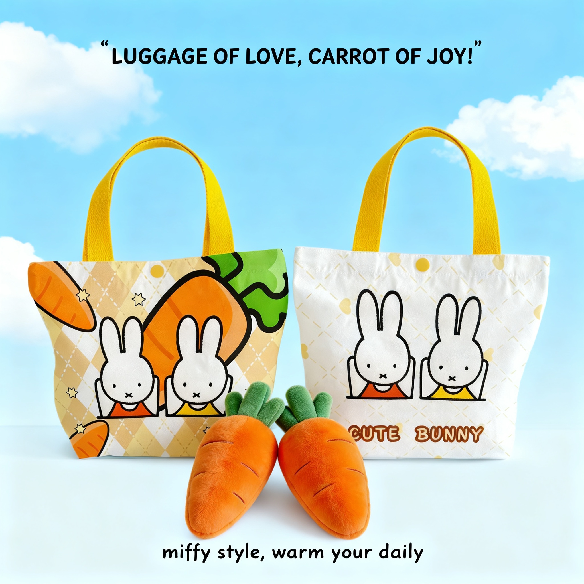 Creative Cartoon Miffy Rabbit  - Party Favor Bag ulasan dan harga