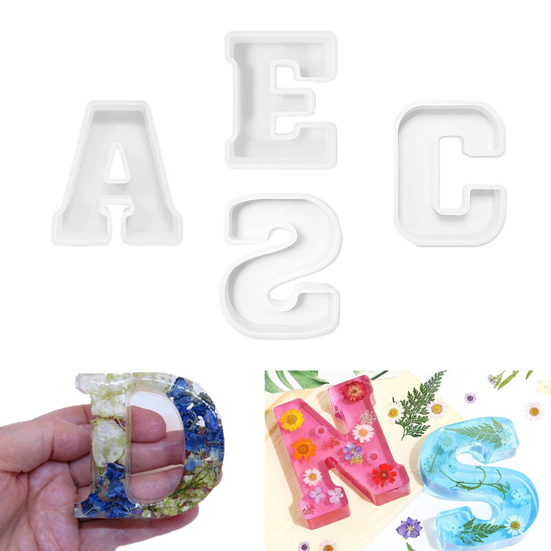 1pc A-Z Letter Silicone Molds  - Event Z ulasan dan harga