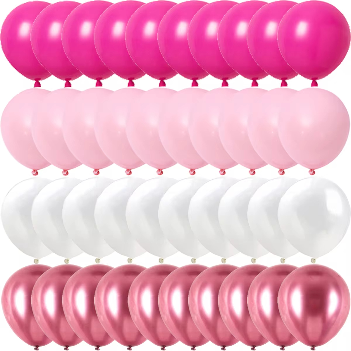 Rose Pink Metal Latex Confetti - Balloon Pump Hand ulasan dan harga