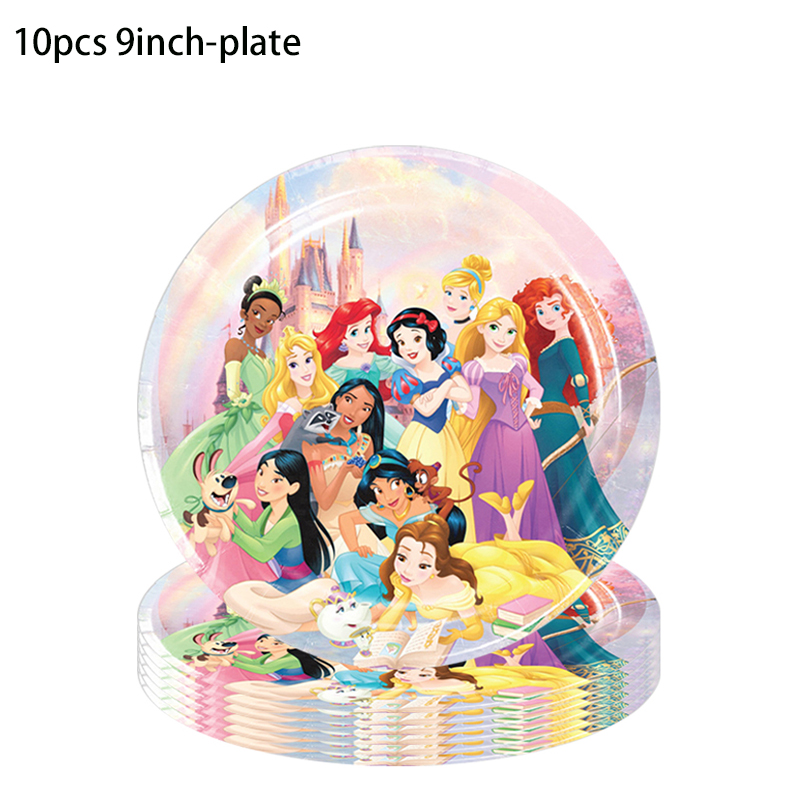 Princess Birthday Party Pink P - Table Cloth Disposable ulasan dan harga