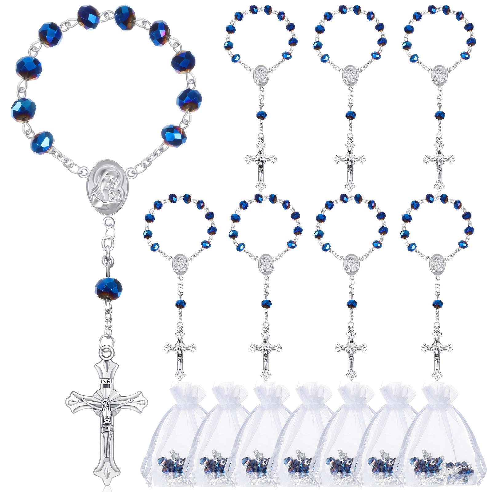 50 Sets Baptism Favors Rosary  - Party Favor Bag ulasan dan harga