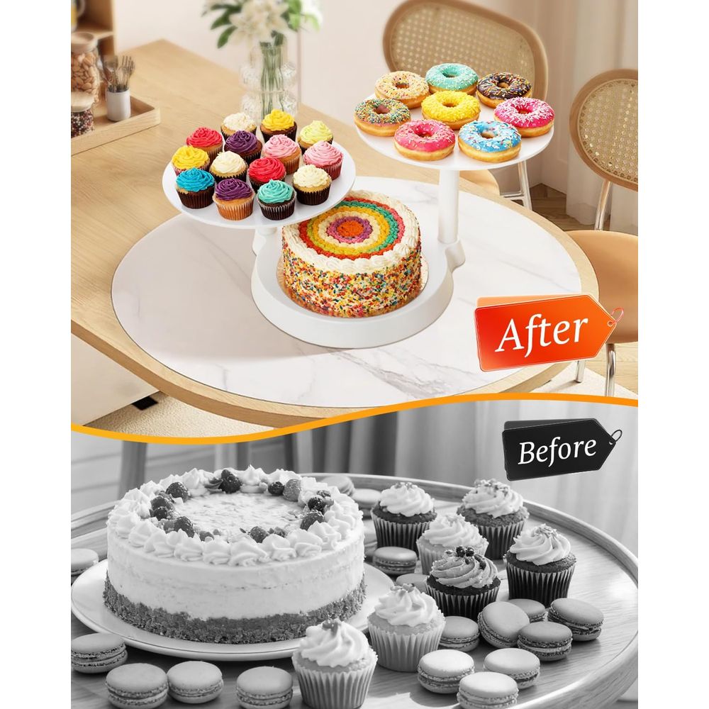 3-Tier Plastic Cupcake Stand,  - Cupcake Stand Tier ulasan dan harga