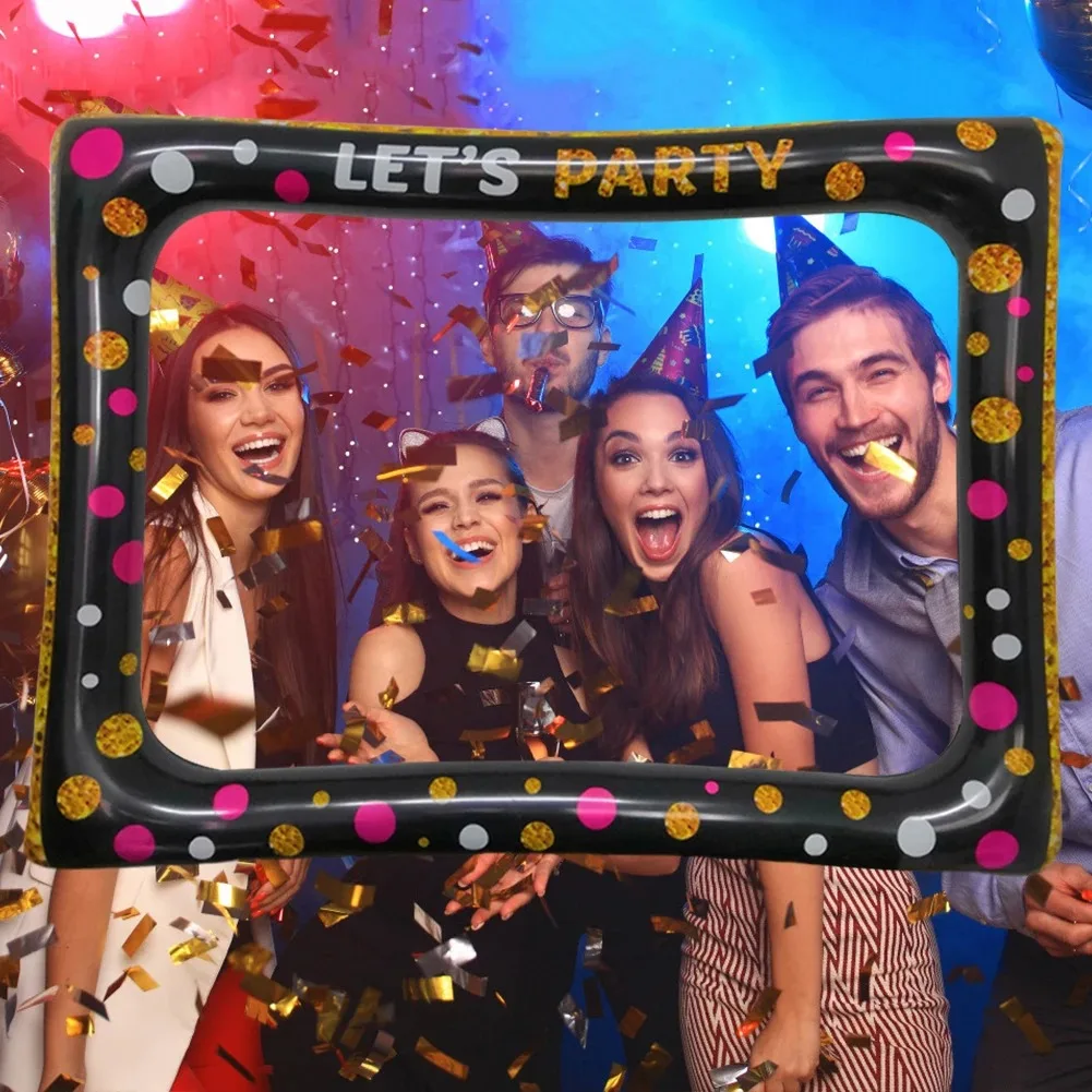 PVC Inflatable Frame Photo Boo - Photo Booth Frame ulasan dan harga