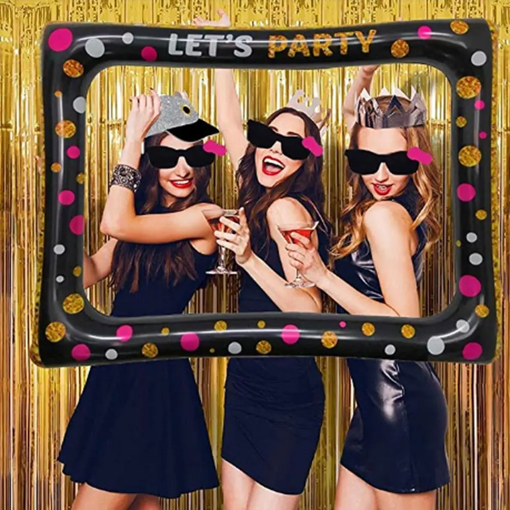 PVC Inflatable Frame Photo Boo - Photo Booth Frame ulasan dan harga