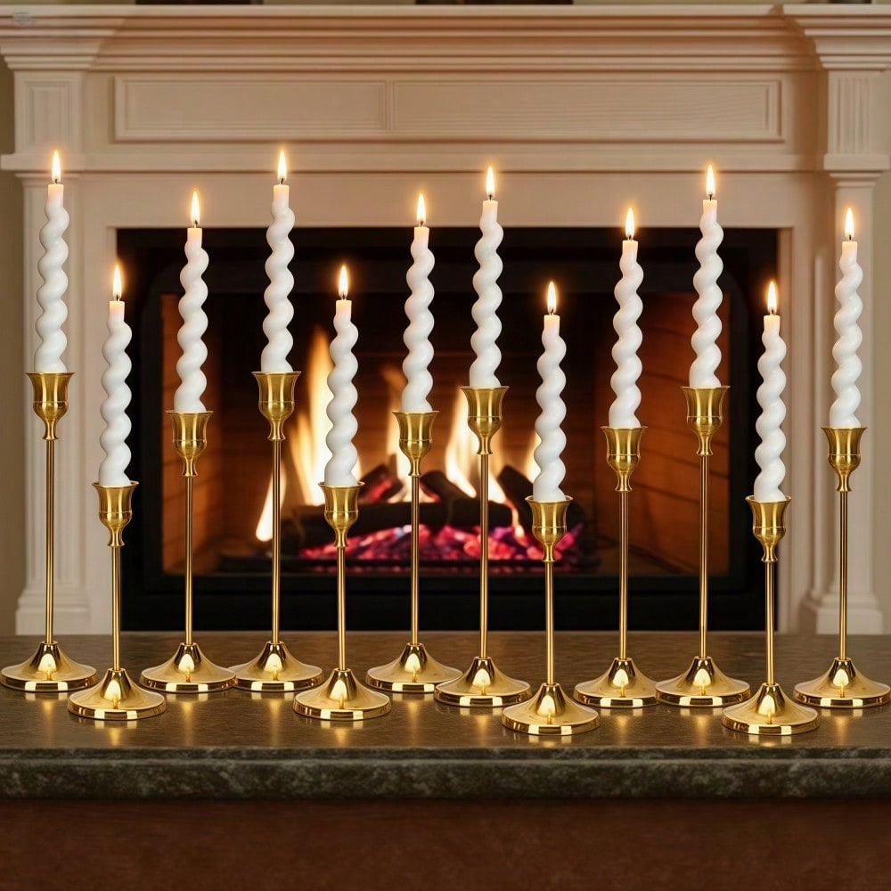 36 Pcs Taper Candle Holders Bu - Centerpiece Stick ulasan dan harga
