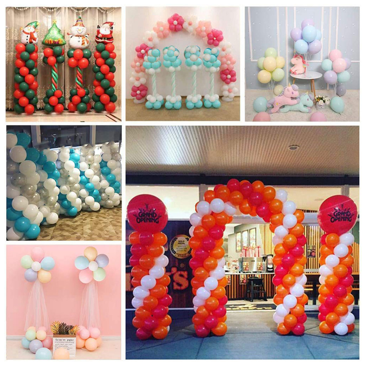 2Sets Balloon Column Stand Kit - Balloon Arch Kit ulasan dan harga