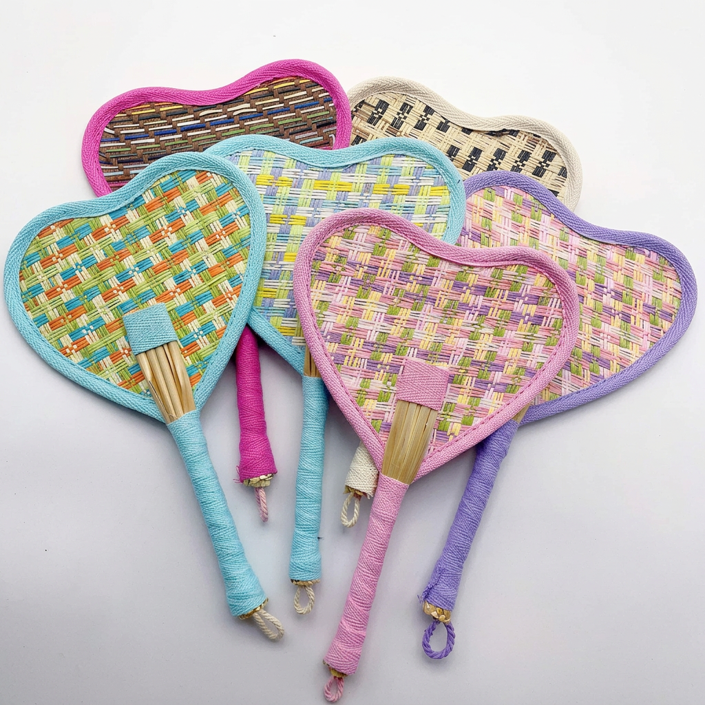 Portable Cooling Fan Colorful  - Paper Straw Color ulasan dan harga