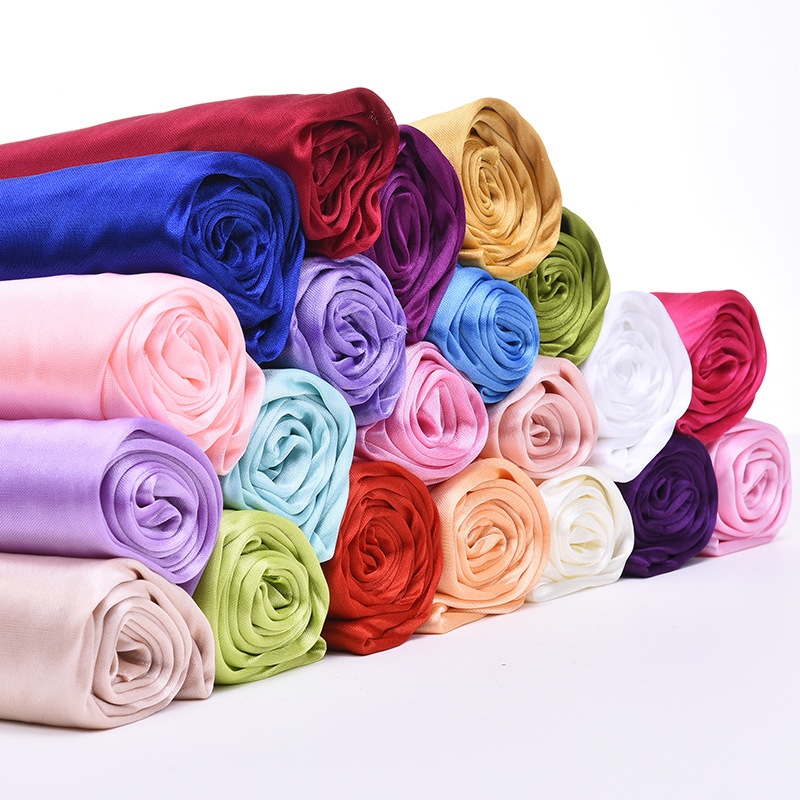 Pearlescent Ice Silk Satin Fab - Event Party ulasan dan harga