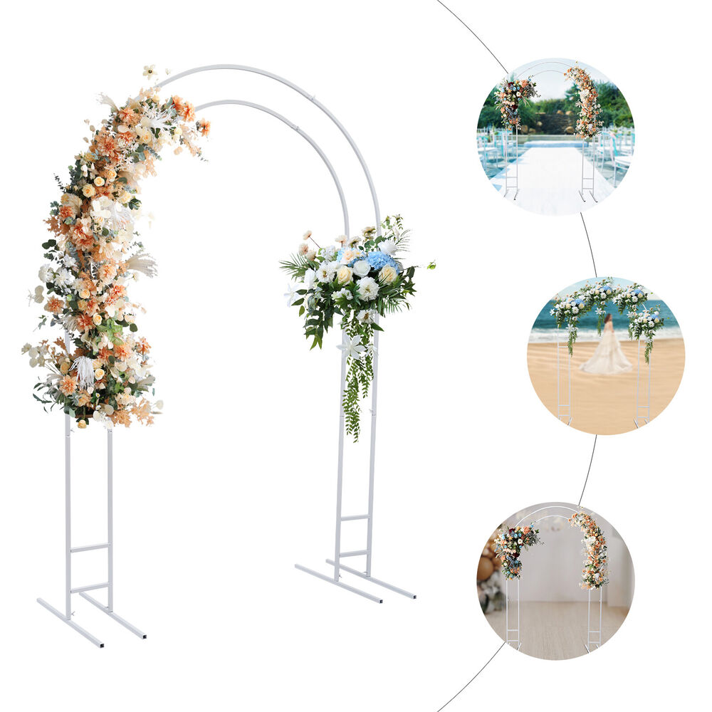 Metal Wedding Stand Arch Frame - Balloon Arch Kit ulasan dan harga
