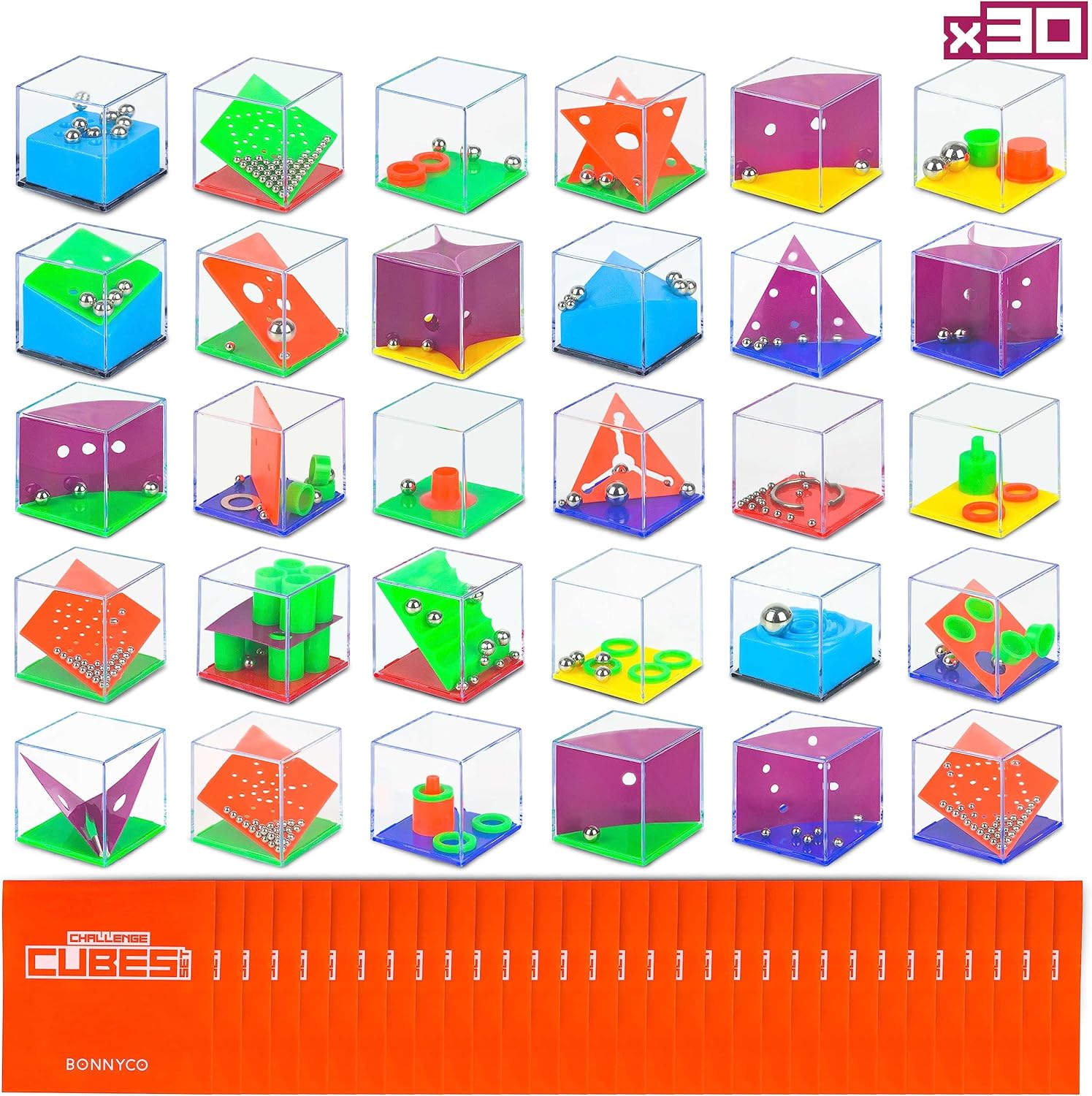 Brain Teaser Puzzles Cubes Pac - Party Favor Bag ulasan dan harga
