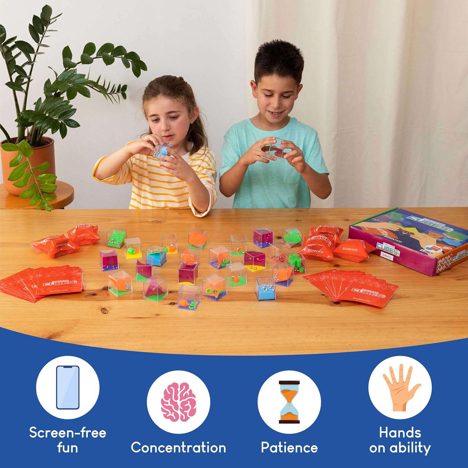 Brain Teaser Puzzles Cubes Pac - Party Favor Bag ulasan dan harga