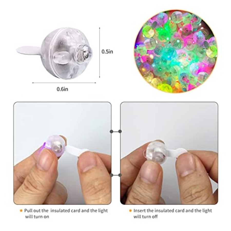 Mutilcolor Balloon Lights, Lon - Led Balloon Light ulasan dan harga
