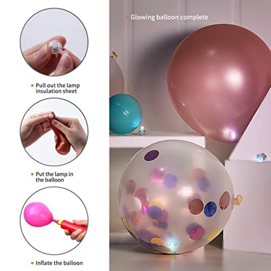 Mutilcolor Balloon Lights, Lon - Led Balloon Light ulasan dan harga