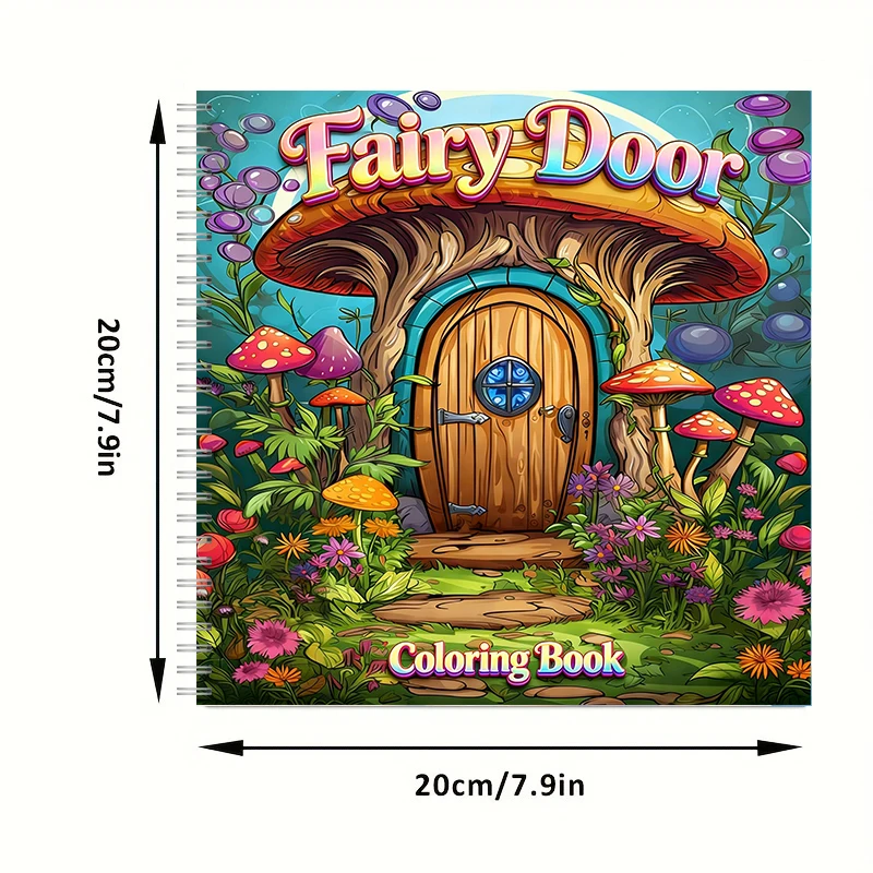 Coloring Book Fairy Door for A - Event Supplies ulasan dan harga