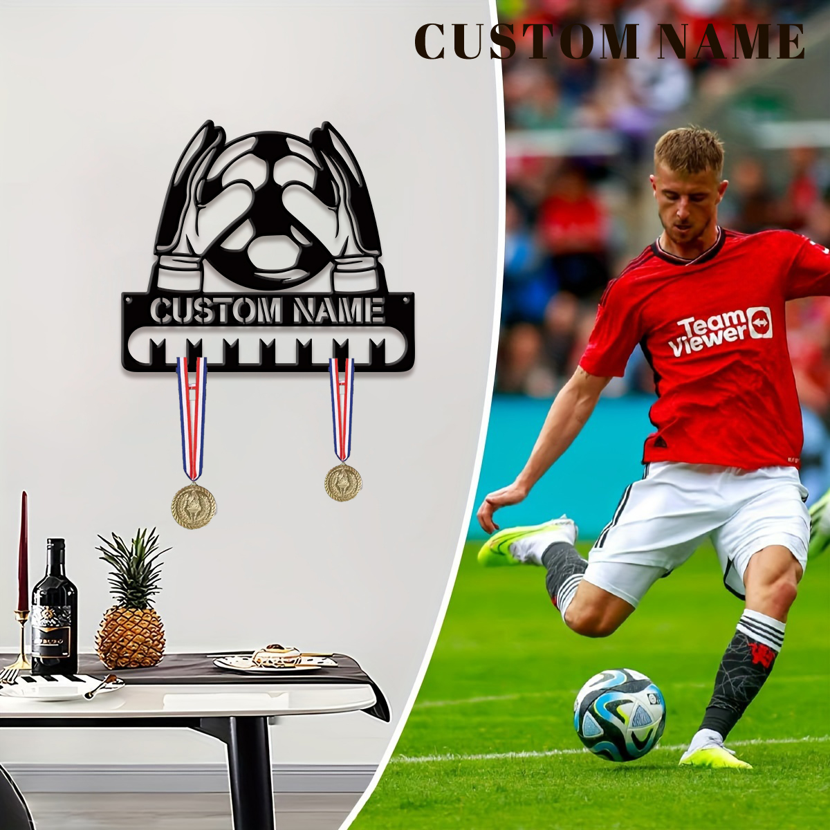 Custom Football Player Metal M - Eve Party ulasan dan harga
