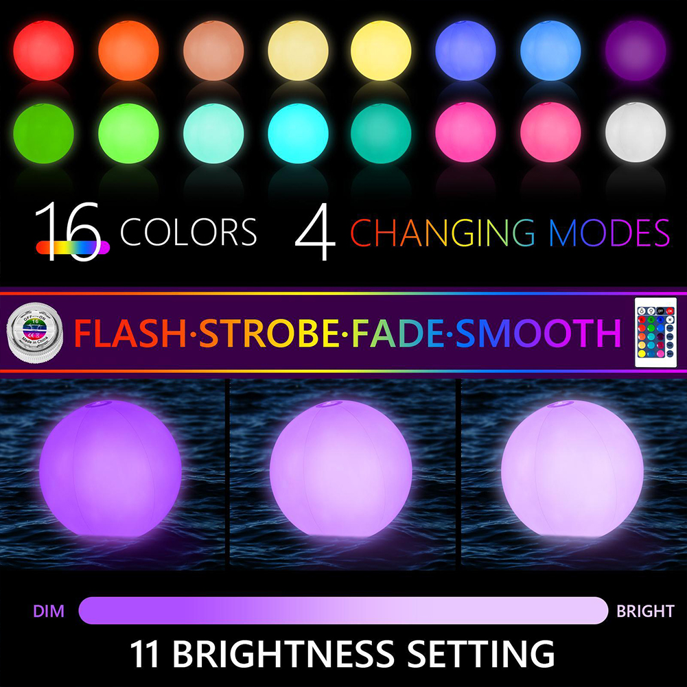1-5PCS Floating Pool Lights wi - Led Balloon Light ulasan dan harga