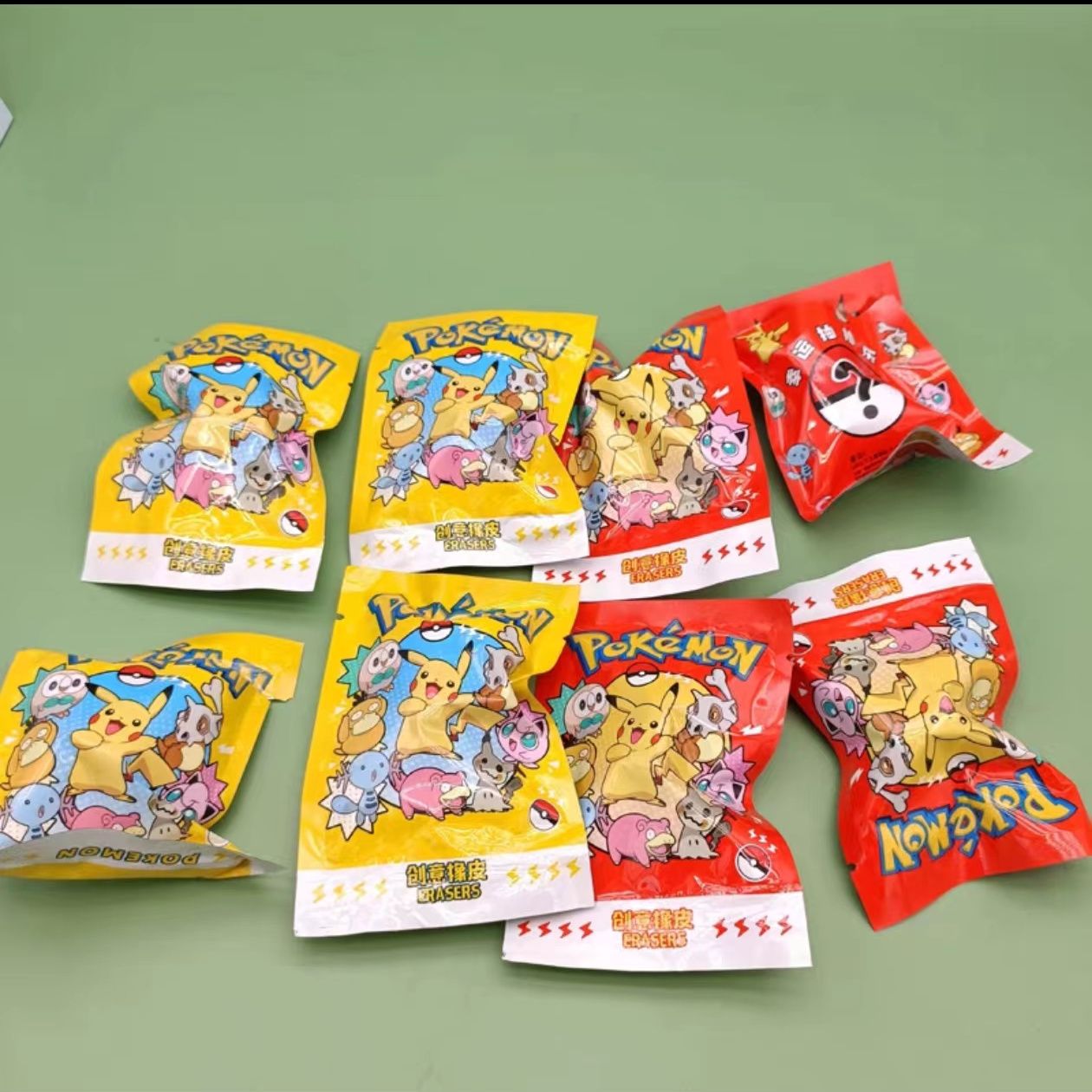 Pokemon Blind Bag Eraser Surpr - Party Favor Bag ulasan dan harga