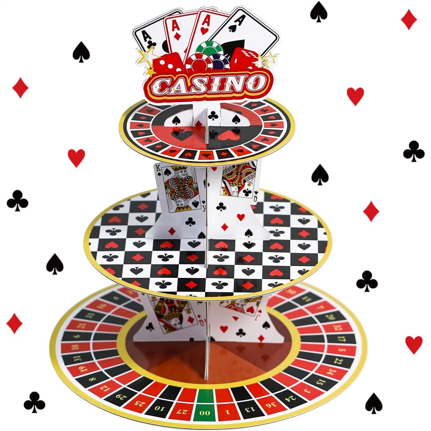 Casino Cupcake Stand 3 Tier fo - Cupcake Stand Tier ulasan dan harga