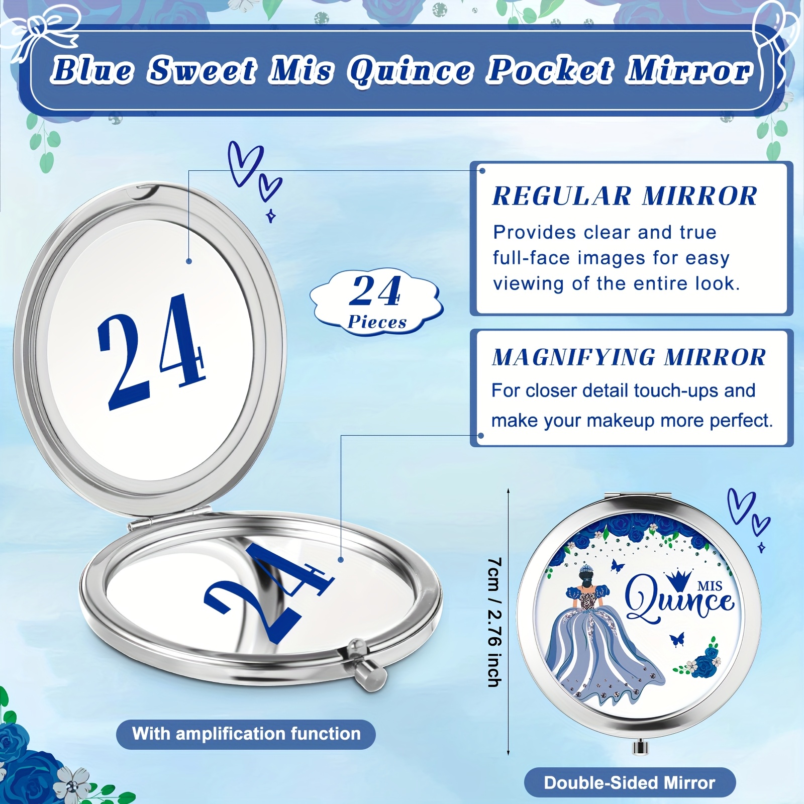 24 Sets Quinceanera Party Favo - Party Favor Bag ulasan dan harga