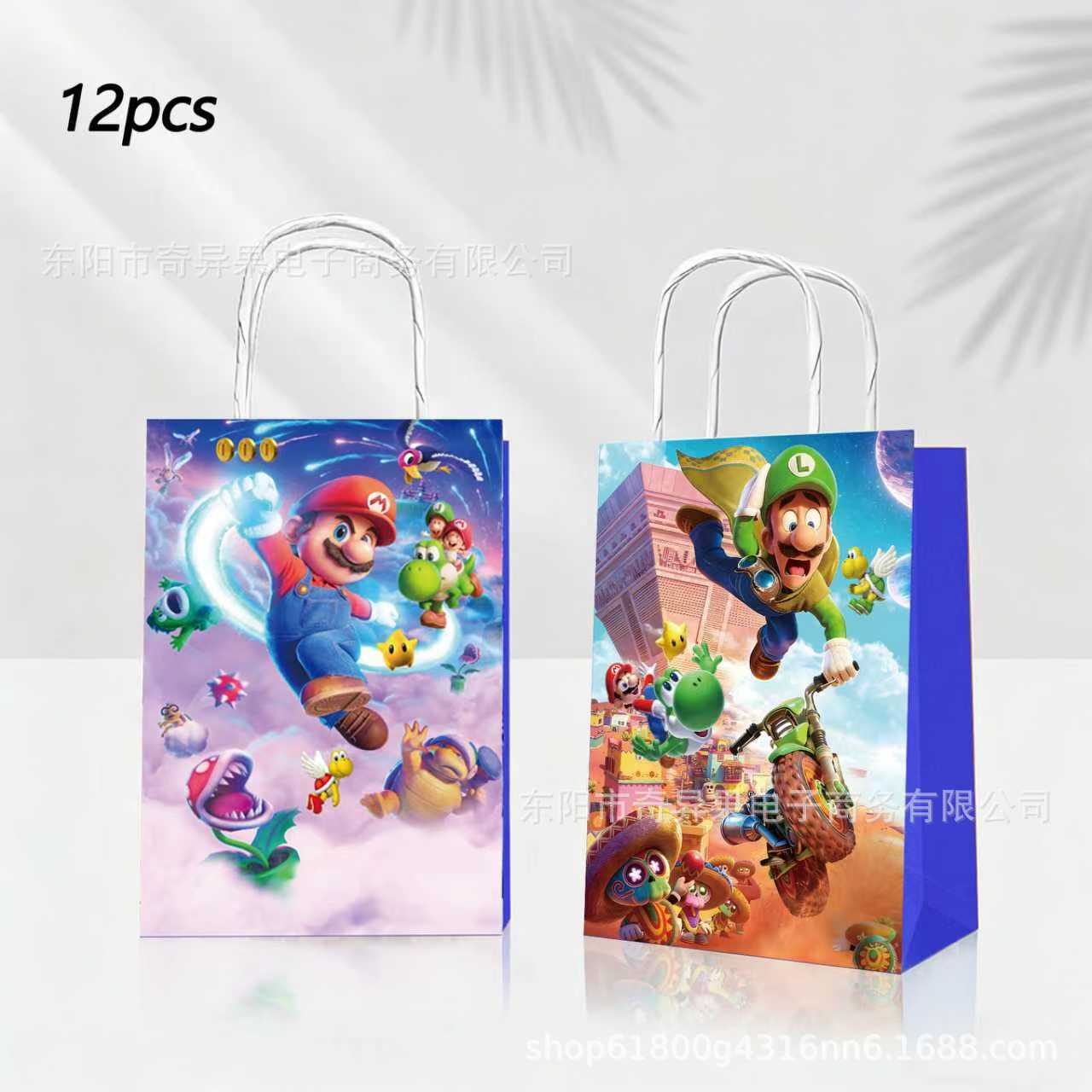 12/16pcs New Super Mario birth - Event Supplies ulasan dan harga