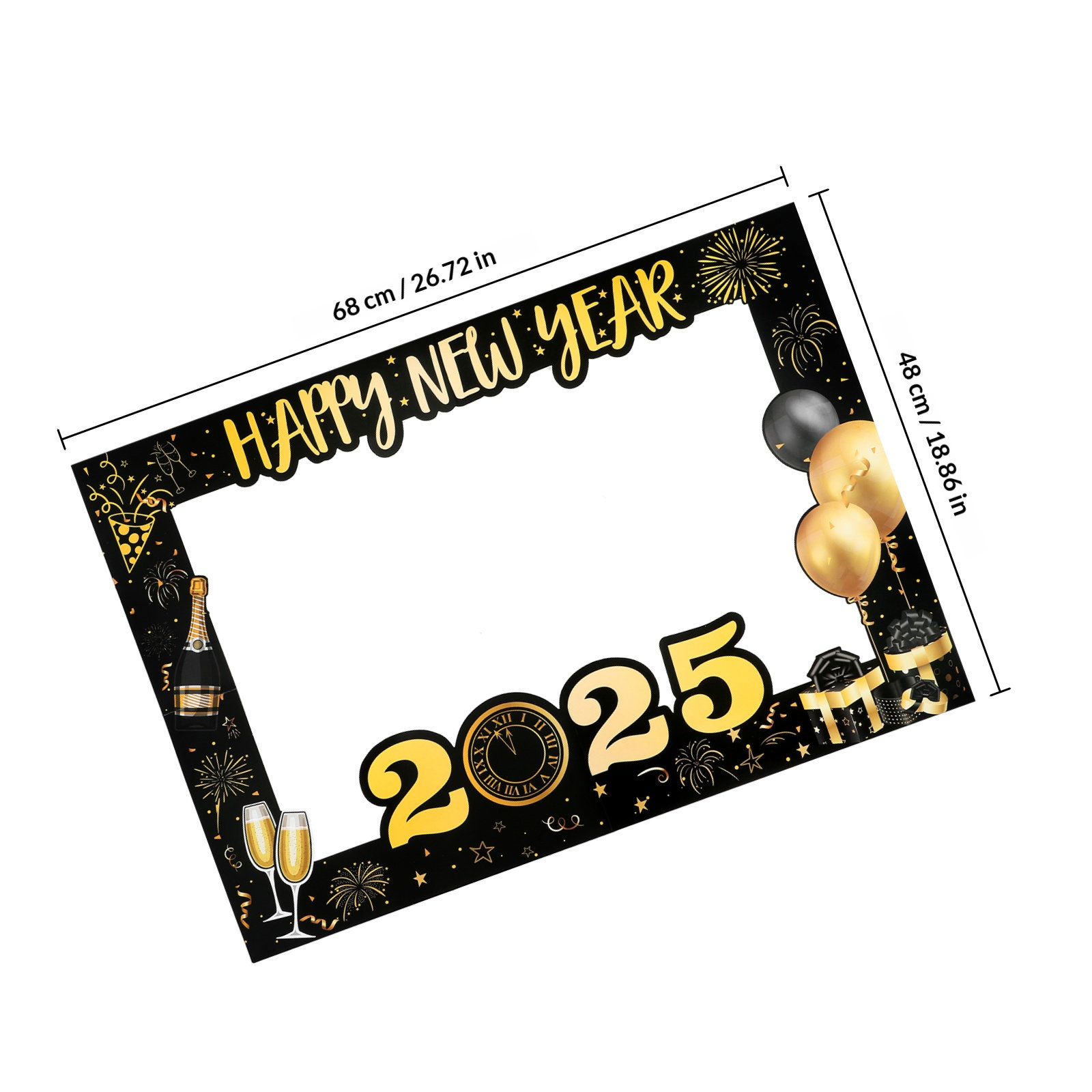 Black Gold 2025 Photo Booth Fr - Photo Booth Frame ulasan dan harga