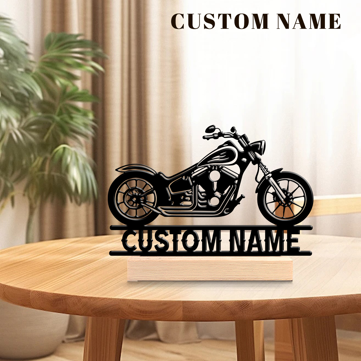 1Pc Csutom Name Road Motorbike - Eve Party ulasan dan harga
